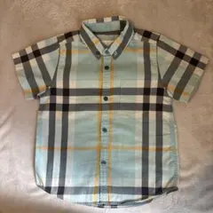 BURBERRY バーバリー　チェック柄シャツ　4Y 104