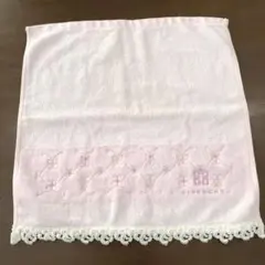 ジバンシイ　ハンドタオル　ピンク