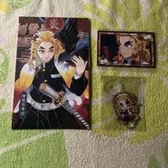 鬼滅の刃　煉獄杏寿郎　アクスタ　デコステ　シール　ステッカー　ポストカード