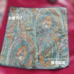 ETRO エトロ タオルハンカチ ペイズリー柄 ブルー - メルカリ