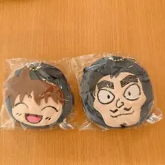 忍たま乱太郎　ミニポーチキーホルダー　山田先生・土井先生