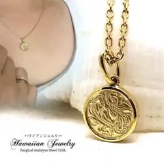ハワイアンジュエリー　コイン　ネックレス
