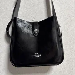 coach ハドリー コンバーチブル クロスボディ バッグ ブラック シルバー