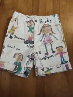 DENIM DUNGAREE　ハーフパンツ　140cm　美品