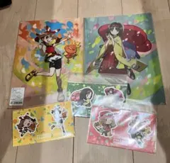 ポケモンセンターオリジナル　ポケモントレーナーズ　クリアファイル&シールセット