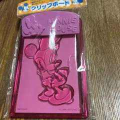 ミニーマウス クリップボード ① DC メモ付き minnie mouse 値下