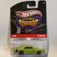 ホットウィール '69 ダッジ チャージャー ライムグリーンのサムネイル