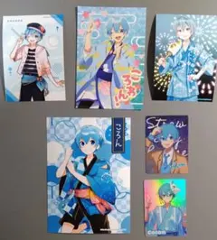 すとぷり　ころん　写真　カード　６点セット