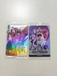 PASS IT FORWARD トレーディングカード2枚セット