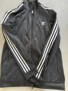adidas トラックジャケット ジャージ ブラック ベッケンバウアー i