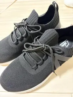 Lafoot スニーカー ブラック 軽い 履きやすい 26.5〜27.0