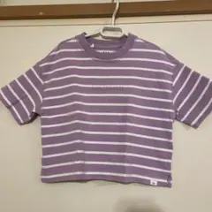 GAP パープルストライプ Tシャツ XSのサムネイル