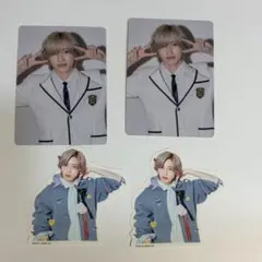 道枝駿佑 なにわ男子 HARD WORK ファミクラ盤 トレカ フレークシール