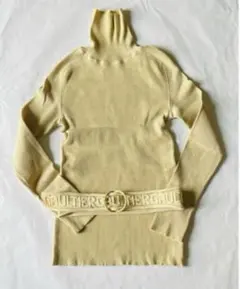 90s Jean-Paul GAULTIER archiveハイネックリブニットのサムネイル