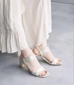 ルタロン　ゴムストラップランダル　シルバー　Ｌサイズ