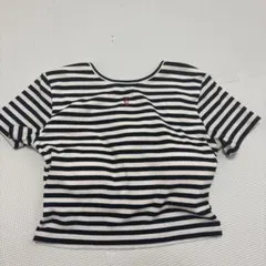 jouetie ボーダー柄 Tシャツ ブラック M 美品のサムネイル