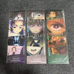 鬼滅の刃 フェイスカード 竈門炭治郎 胡蝶しのぶ 栗花落カナヲ