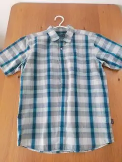 Patagonia 半袖シャツ チェック柄 メンズ M