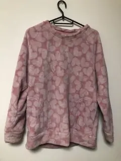 GU ハート模様 パジャマ Lサイズ ピンク