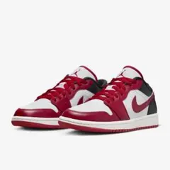 Nike Air Jordan 1 Low ホワイト/レッド/ブラック