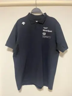 美品！DESCENTE Move Sport ポロシャツ ブラック サイズXL