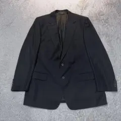 dunhillダンヒル　テーラードジャケット　ノッチドラペル　フラップポケット