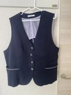ネイビー ストライプ ベストのサムネイル