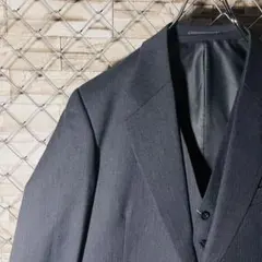 【2ピース】MAGKAISER スーツ　未使用品　L ストライプ　ウール　日本製