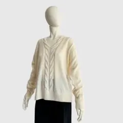 Theory 長袖ニット レディース アイボリー