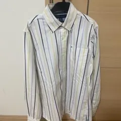 TOMMY ストライプデザイン 長袖シャツ