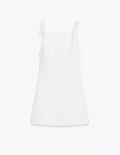 ZARA ホワイト ノースリーブ ミニワンピース　Ｍ