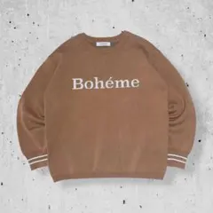 美品URBANRESEARCH SonnyLabelロゴニットセーター茶ブラウンのサムネイル