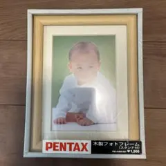 木製フォトフレーム　スタンド付 PENTAX