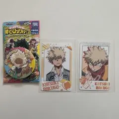僕のヒーローアカデミア 爆豪勝己 缶バッジ カード