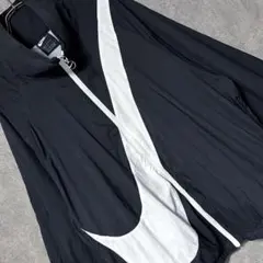 NIKE ナイキ ビッグロゴ スウッシュ ナイロン ジャケット フルジップ 長袖