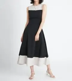 【新品未使用】FRAY I.D アイレットラインホールワンピース