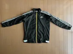 adidas ウィンドブレーカー 黒 160