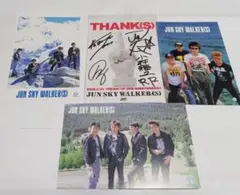 ジュンスカイウォーカーズ 直筆サイン入り JUN SKY WALKER(S) 直筆サイン入り「J(S)W 」 ジュン・スカイ