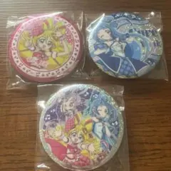 キミとアイドルプリキュア　ビッグホログラム缶バッジ