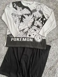 ポケモン 長袖パジャマ上下セット　男の子150㌢　年中素材