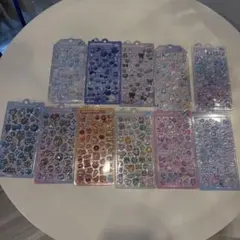 の*の様 ボンボンドロップシール　11枚セット　よるねこ　マジカル　シャーベット