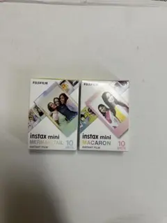 instax mini MERMAID TAIL & MACARON 10枚入り