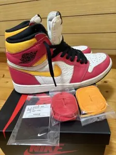 NIKE Air Jordan 1 ピンク/ホワイト/イエロー