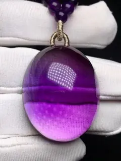 ⭐︎【天然】アメジスト ネックレス 49.3g