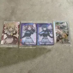 学マスウエハース 花海咲季 月村手毬 藤田ことねセット