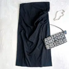 ZARA ザラ◇ドレープタイトスカート バックスリット きれいめ ロング M