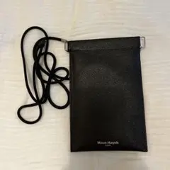 ほぼ未使用✨　メゾンマルジェラ フォンポーチ　箱&ギャランティカード付き 楽天市場】maison margiela ポーチ（スマートフォン・携帯電話