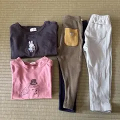 【8】キッズ　4点セット　長袖　長ズボン　90cm MARKEY'Sほか