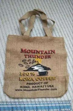 ハワイ限定 ジュート バッグ コナコーヒー 麻袋 希少 マウンテン 