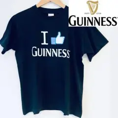 新品　ギネスビール×フェイスブック　コラボデザインが目を惹く希少な限定Ｔシャツ